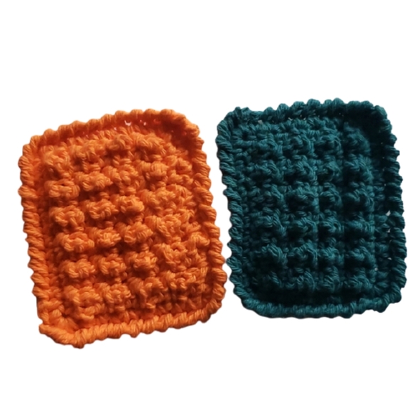 Miami Dolphin Inspired Kitchen Dish Scrubby Set - Picture 3 of 8